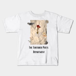 The Tortured Poets Department Vintage Memories Design Kids T-Shirt